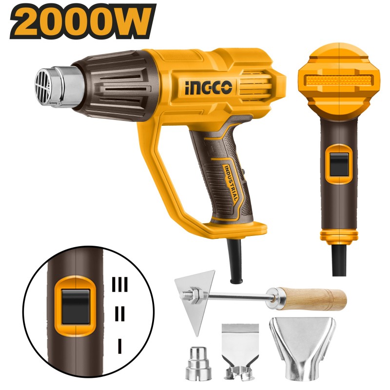Фен индустриальный 2000W INGCO HG200078