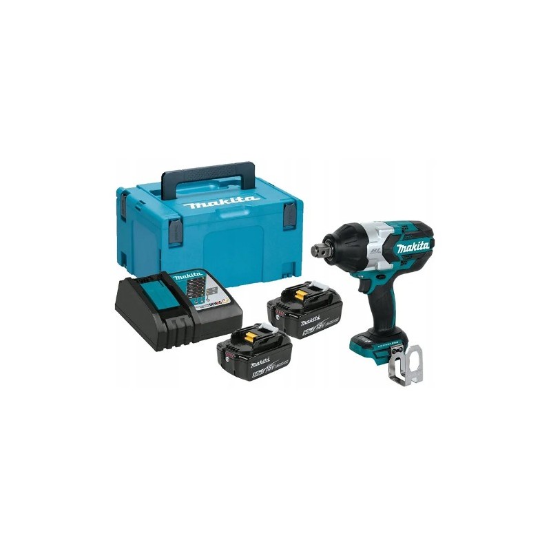 Ударный гайковерт DTW1001RTJ 1050 Нм 5.0 Aч 18 В MAKITA