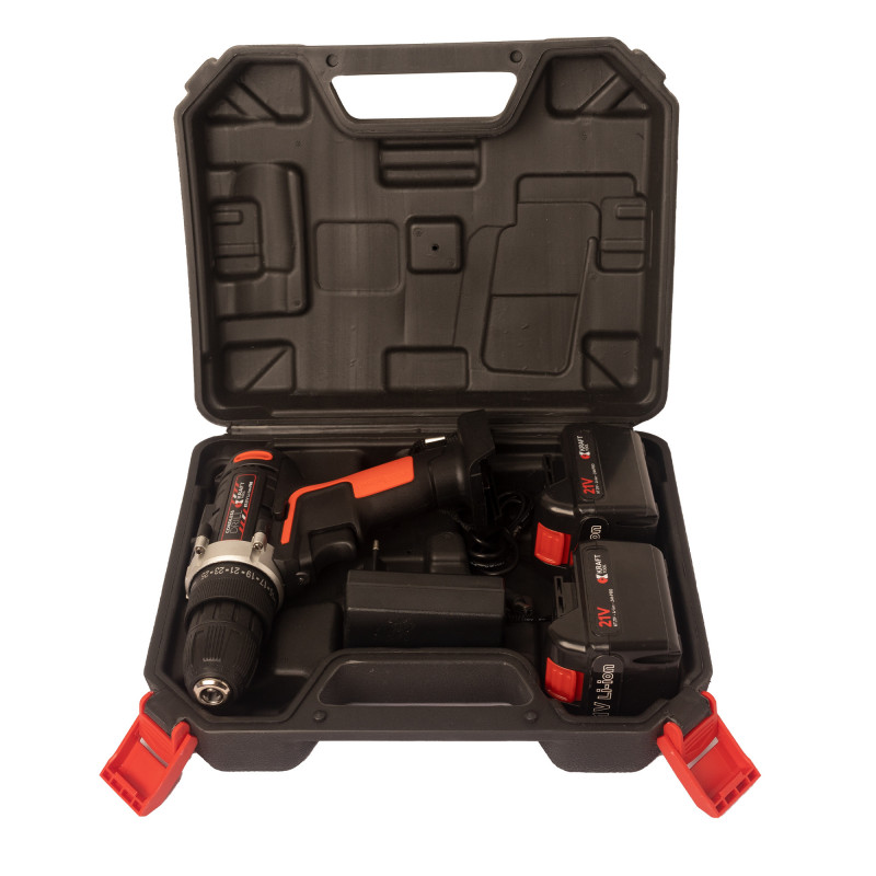 Шуруповёрт аккумуляторный KraftTool KT21V PRO Li-Ion