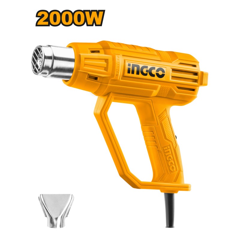 Фен индустриальный 2000Вт INGCO HG2000385