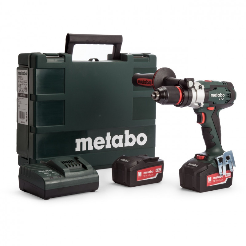 Шуруповёрт аккумуляторный BS 18 LTXImpuls 2x4.0 Ah METABO