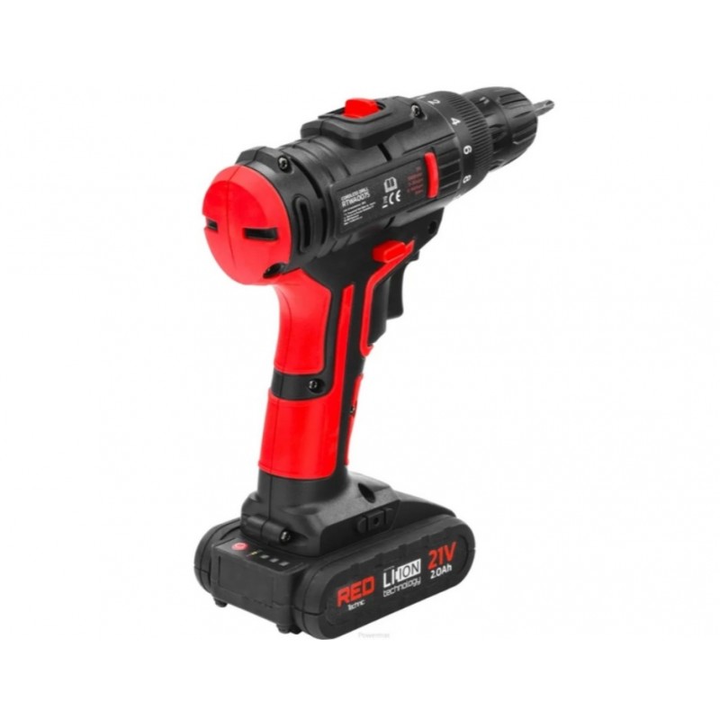 Аккумуляторный Шуруповерт Red Technic RTWA0075 2,0 Ач