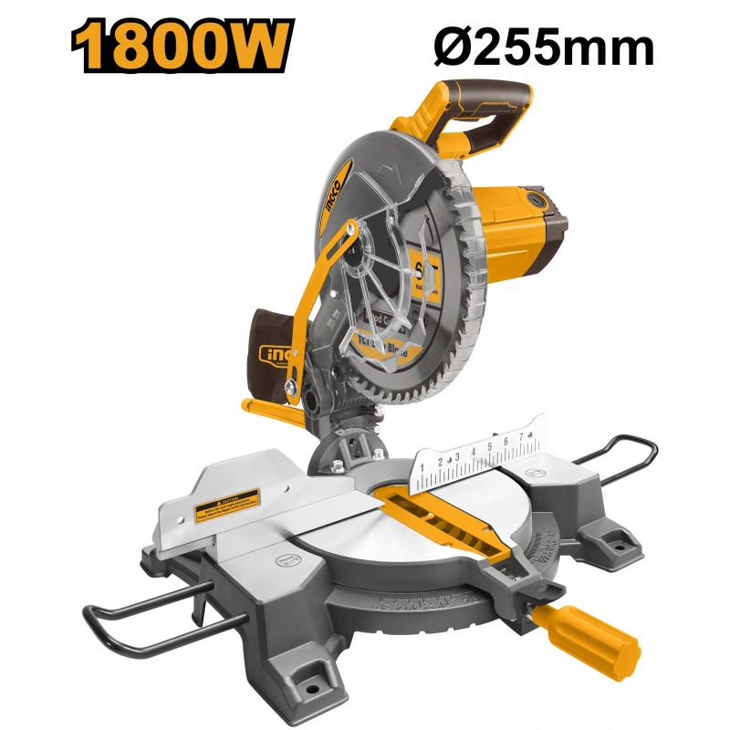 Пила торцовочная пила INGCO 1800W 255mm BMS18007