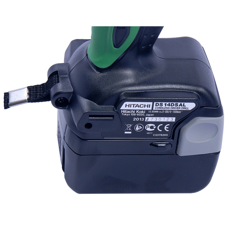 Шуруповерт аккумуляторный Li-ion  DS14DSALTL 3.0 Ah HITACHI