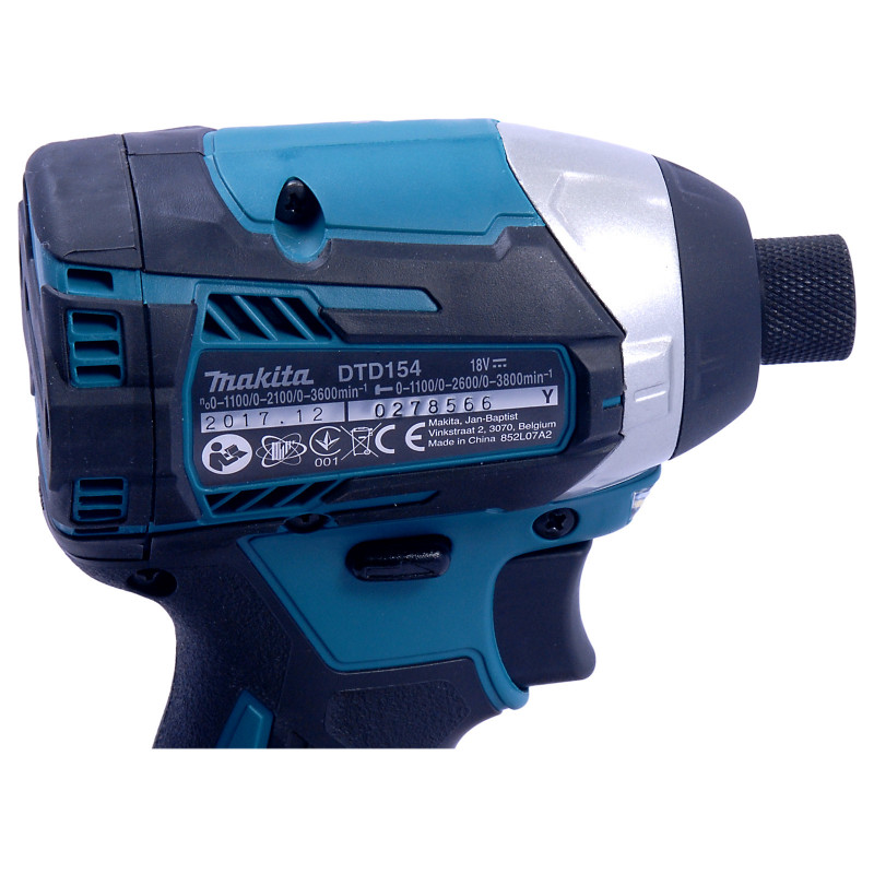 Шуруповёрт ударный Makita 18v Li-ion DTD154Z